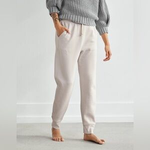 UNSUBSCRIBED | NEW WITHOUT TAGS Terry cloth jogger in khaki | size small